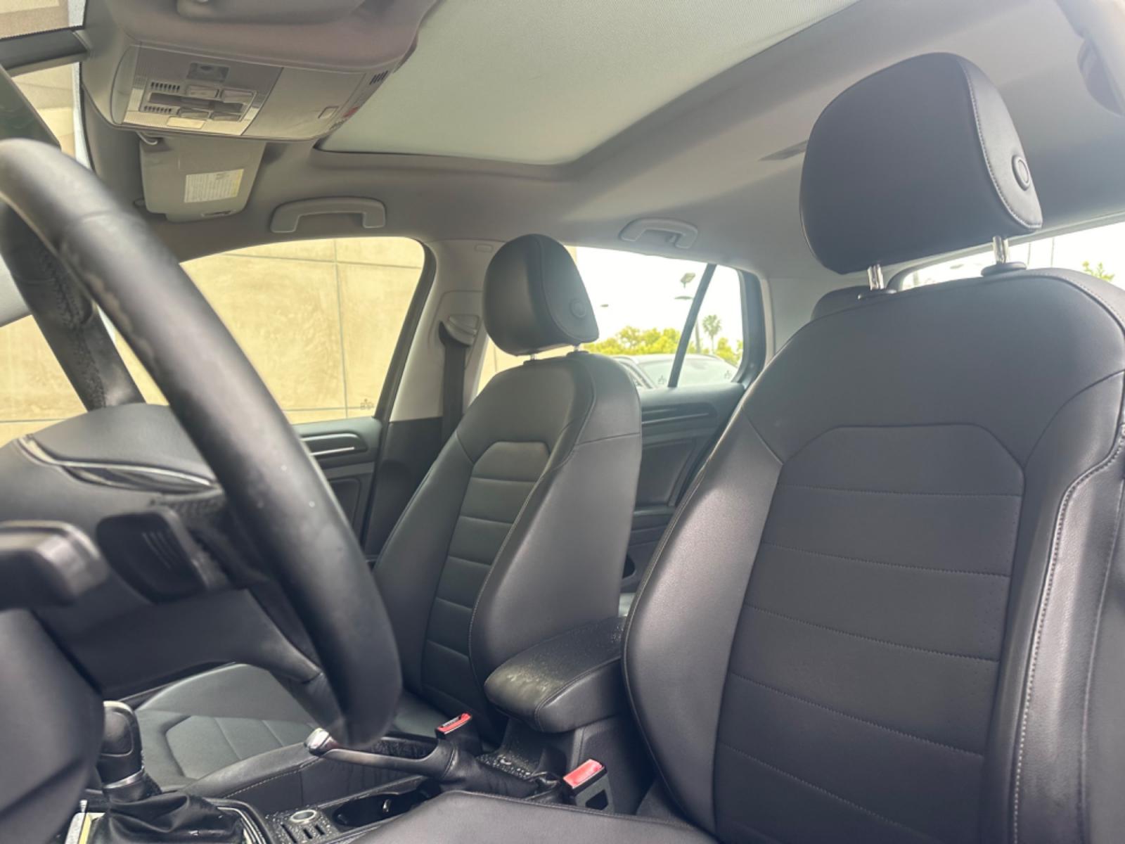 2015 Gray /Black Volkswagen Golf Leather (3VW217AU1FM) with an 4 Cylinder engine, Automatic transmission, located at 30 S. Berkeley Avenue, Pasadena, CA, 91107, (626) 248-7567, 34.145447, -118.109398 - Photo #15
